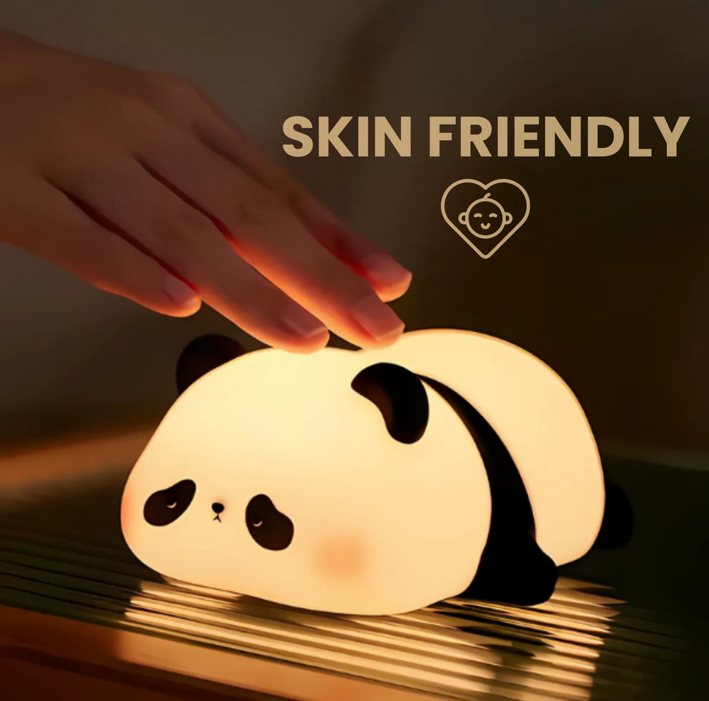 "Dango" the Laying Panda lamp
