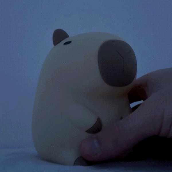 "Churro" the Capybara Lamp