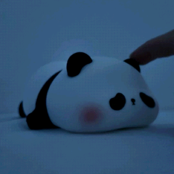 "Dango" the Laying Panda lamp