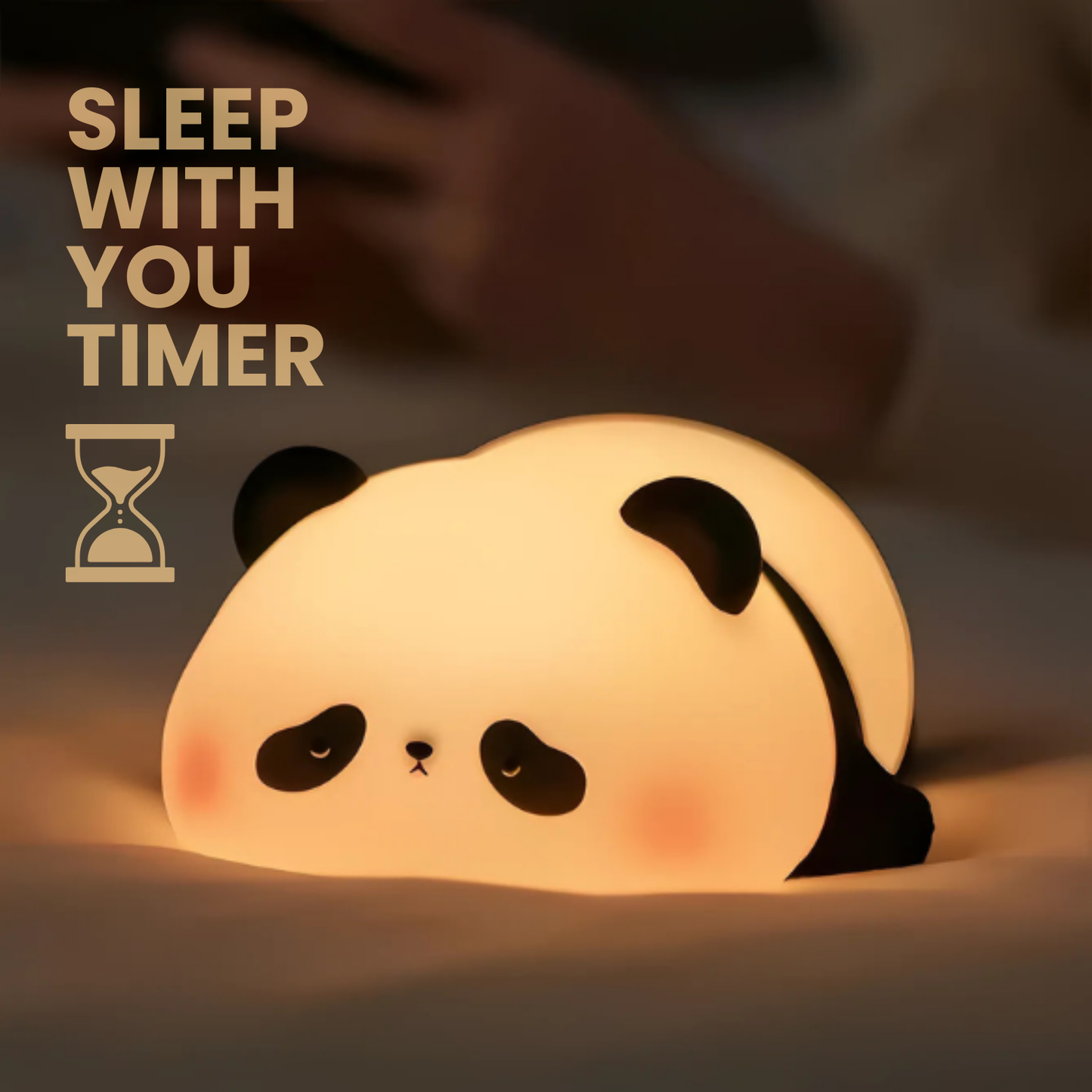 "Dango" the Laying Panda lamp