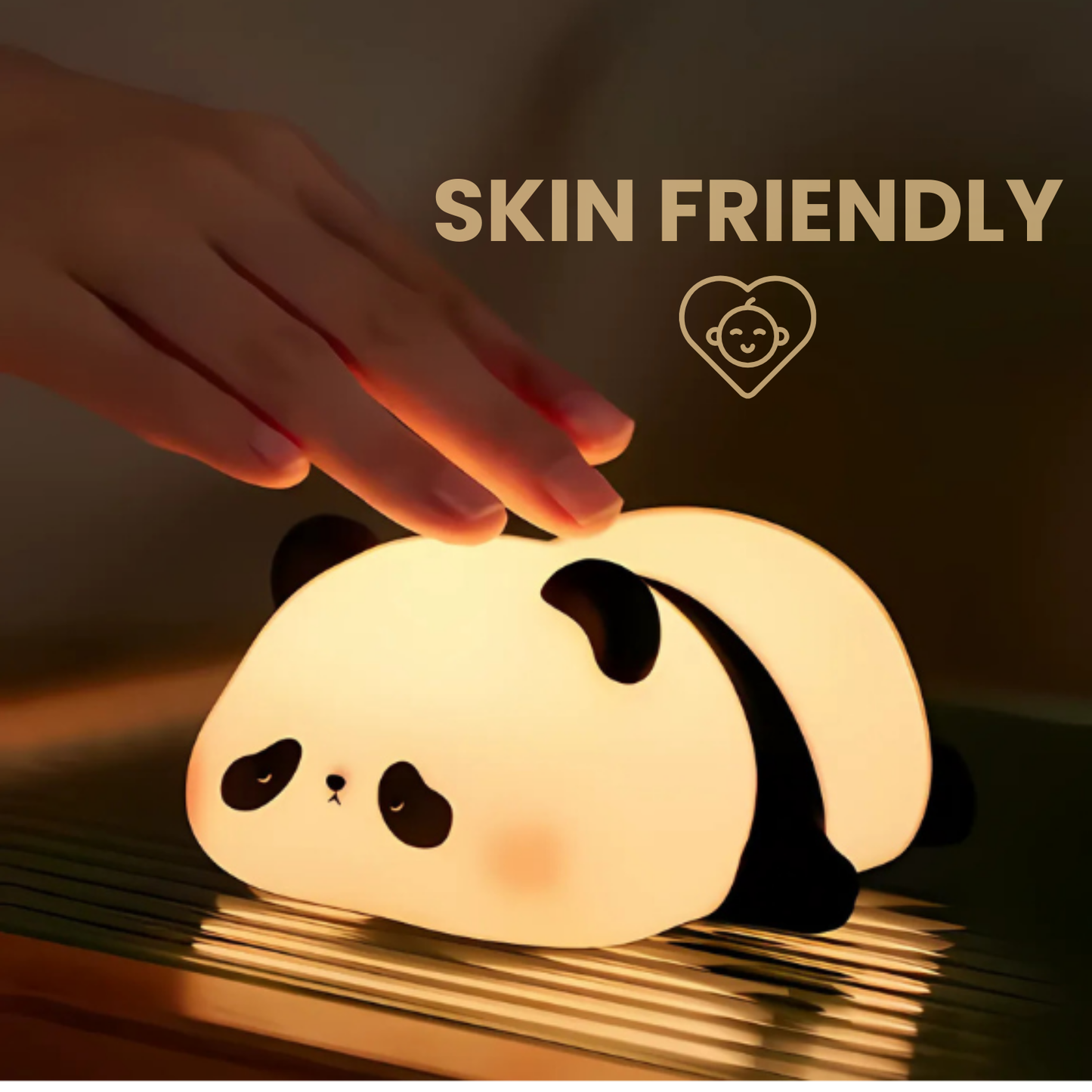 "Dango" the Laying Panda lamp