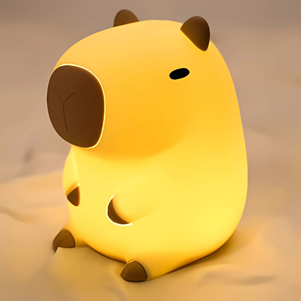 "Churro" the Capybara Lamp